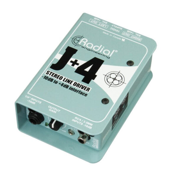 Radial J+4 DI Box – McMedia Audio Visual